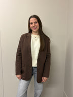 Cocktail blazer - Bruin