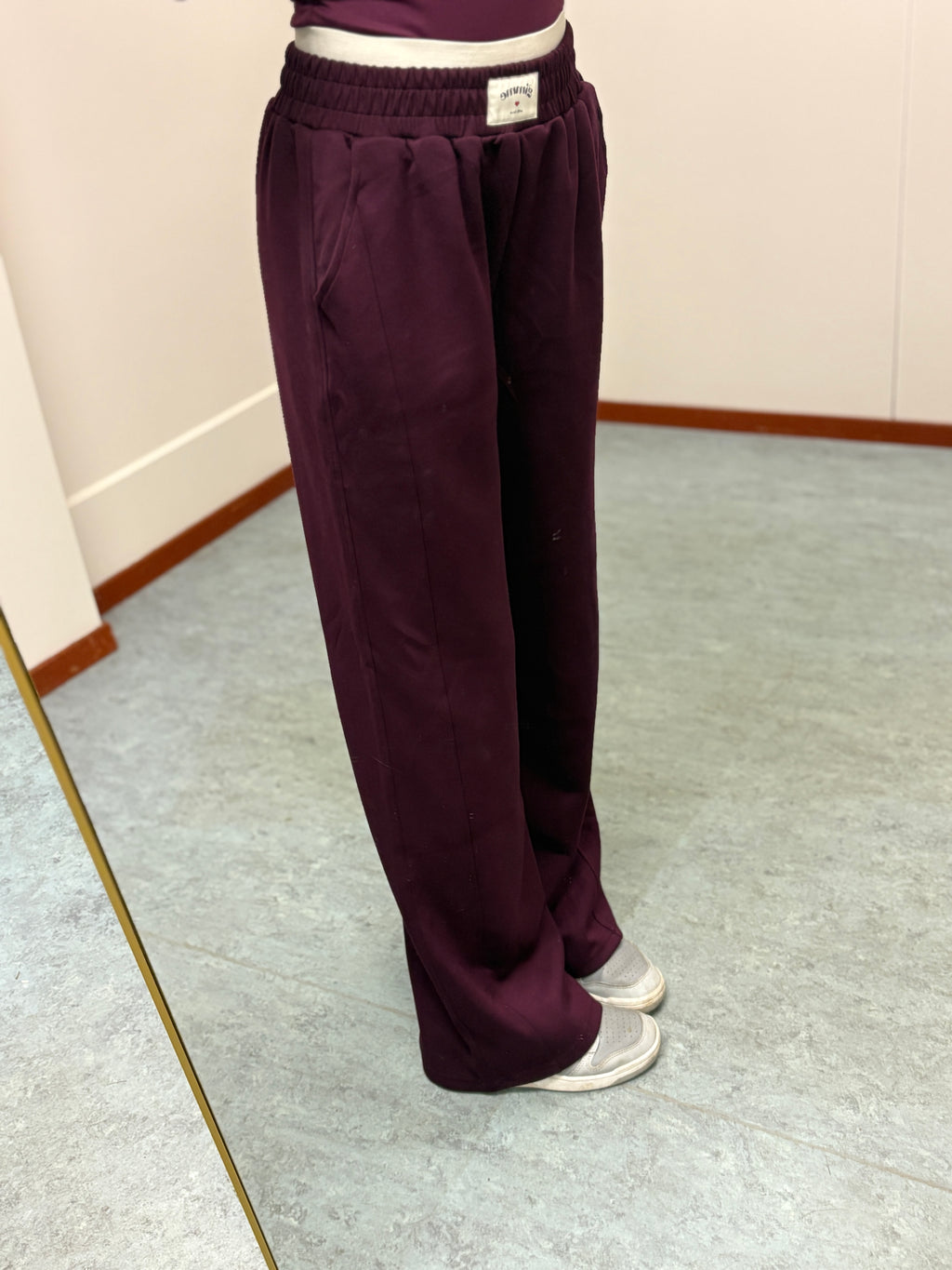 Straight leg broek - Bordeaux
