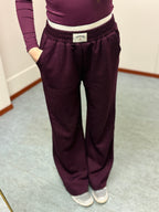 Straight leg broek - Bordeaux