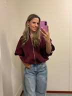 Bomber jacket - Bordeaux