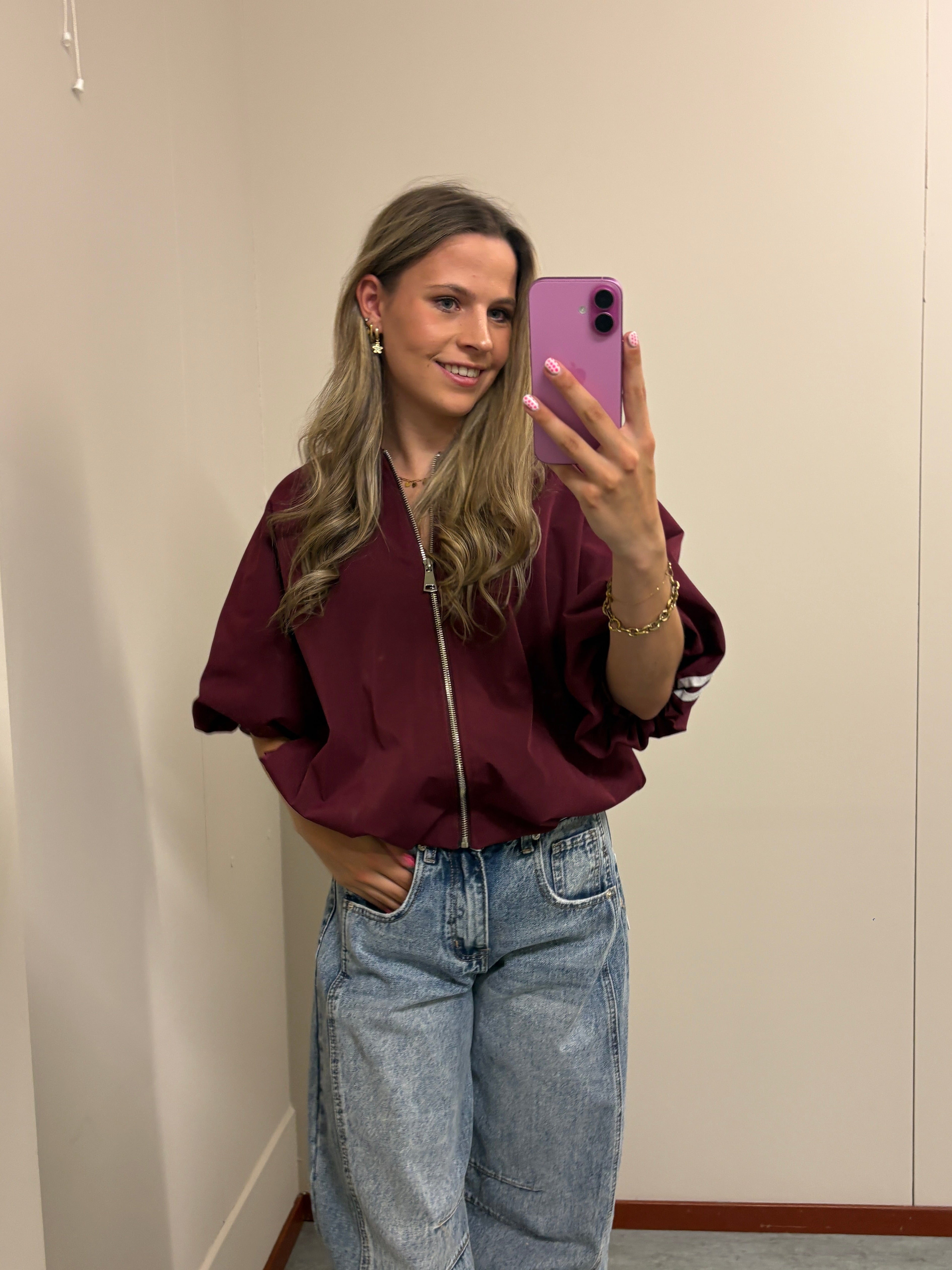 Bomber jacket - Bordeaux